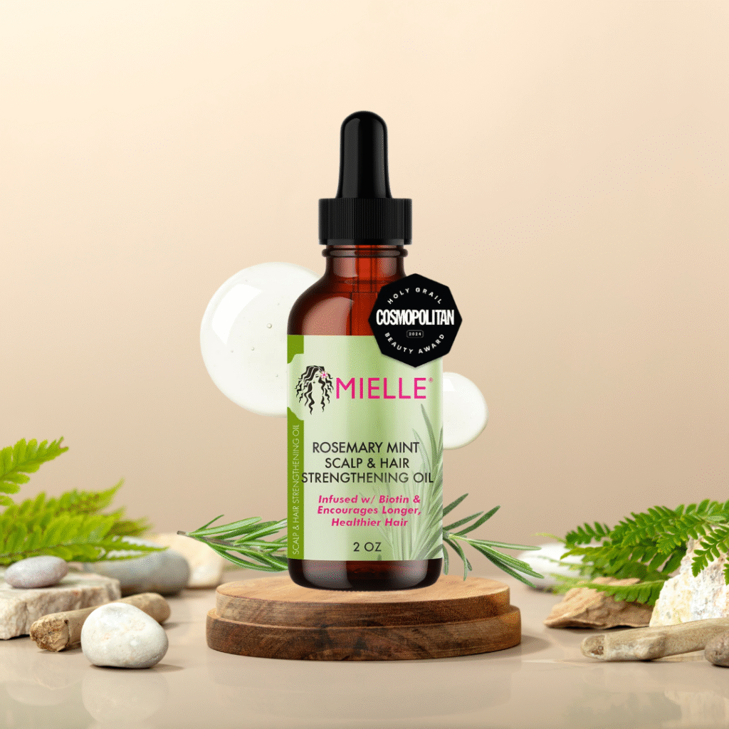 Mielle Organics Rosemary Mint Hair Oil – Top Amazon Best Seller for Hair Growth | Look&Care